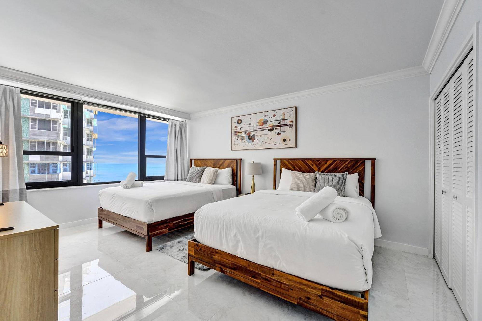 Cozy 2 Bdr Condo With Beach Service 1108 Miami Beach Dış mekan fotoğraf