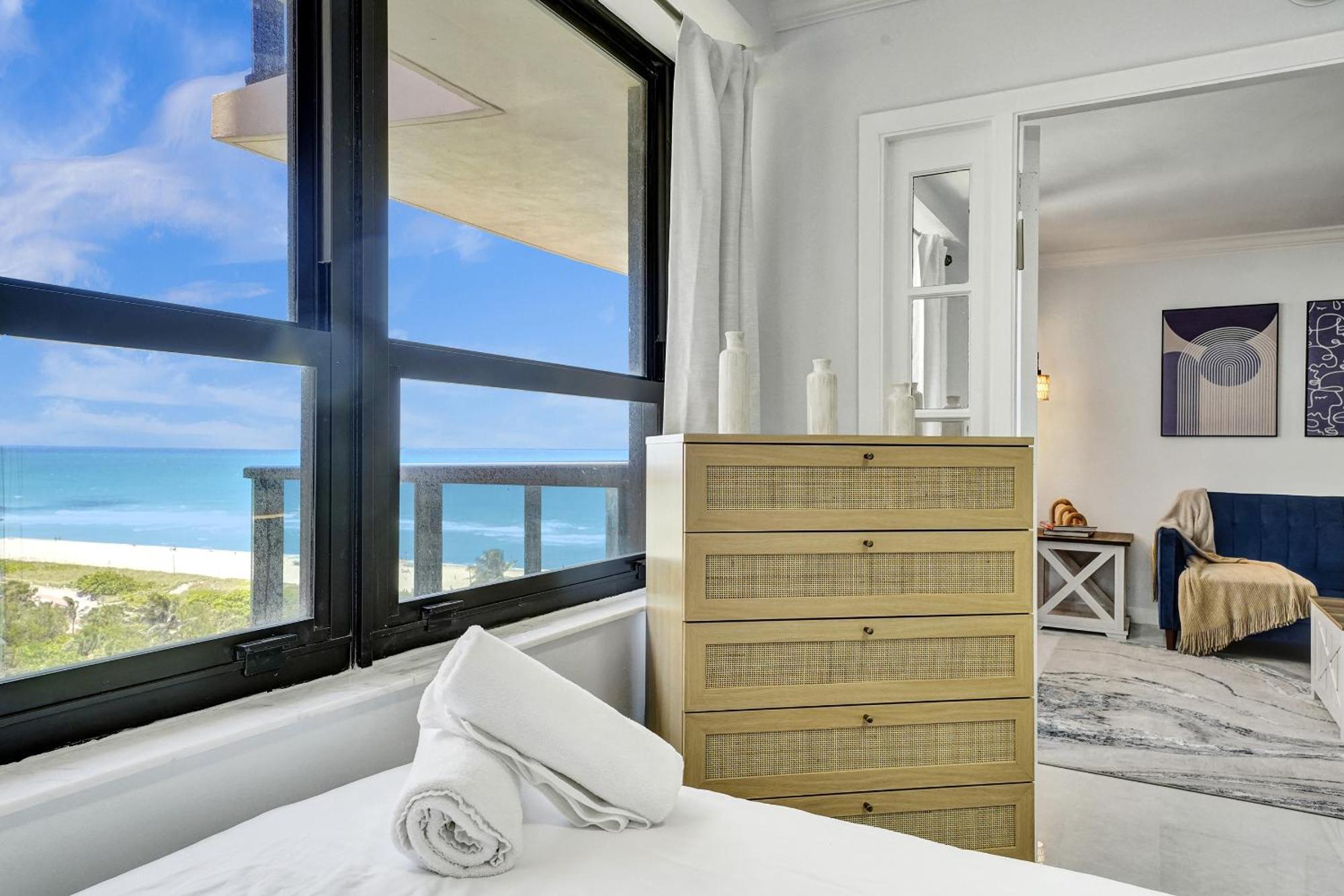 Cozy 2 Bdr Condo With Beach Service 1108 Miami Beach Dış mekan fotoğraf